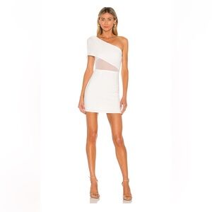 Superdown - Danielle mini dress in white